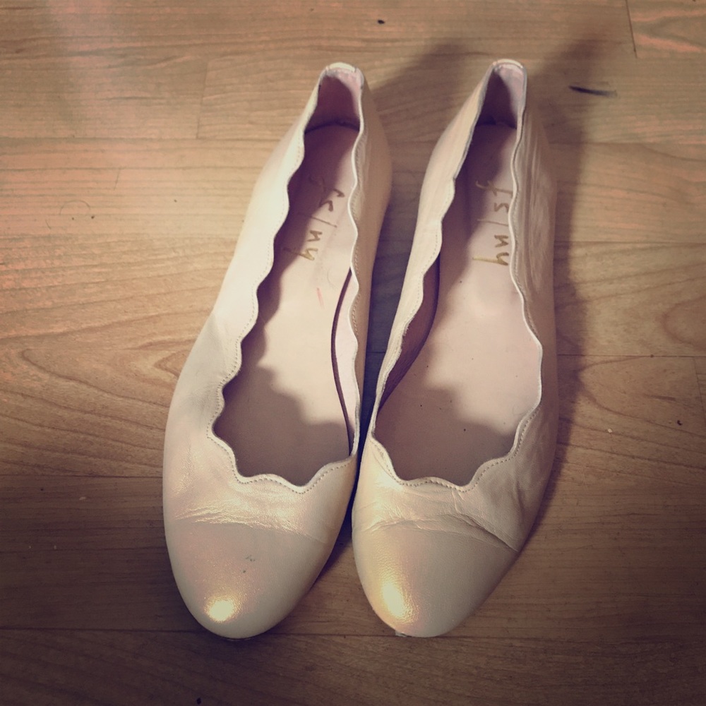 French Sole New York fs/ny iridescent flats